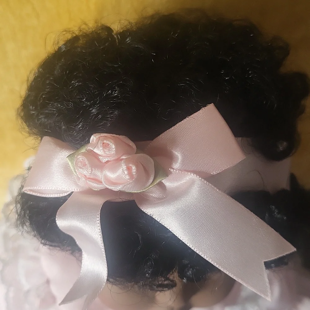Doll Collector Item African American Unmarked Maker Beautiful Porcelain